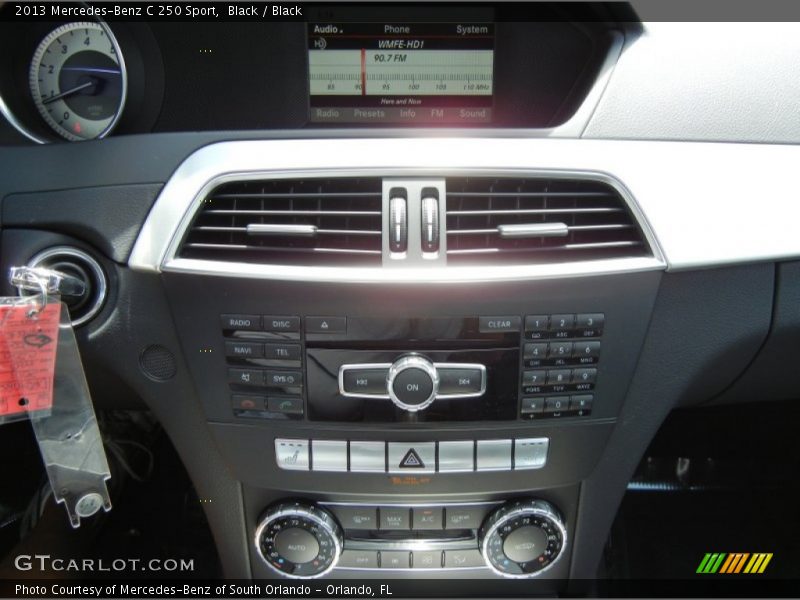 Black / Black 2013 Mercedes-Benz C 250 Sport