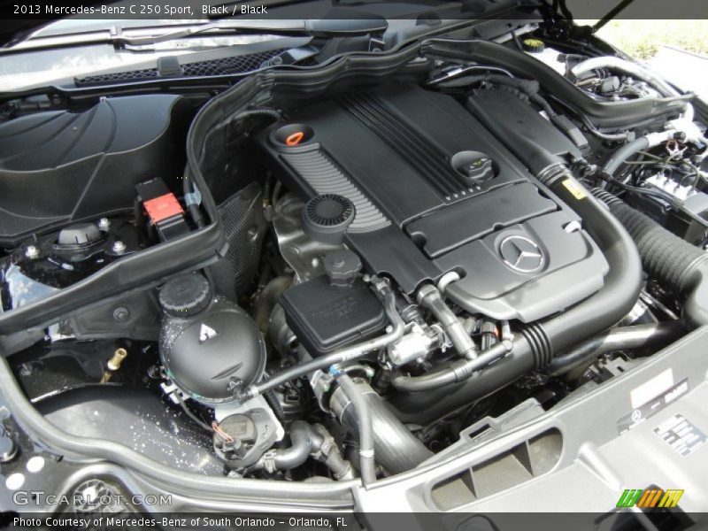 Black / Black 2013 Mercedes-Benz C 250 Sport