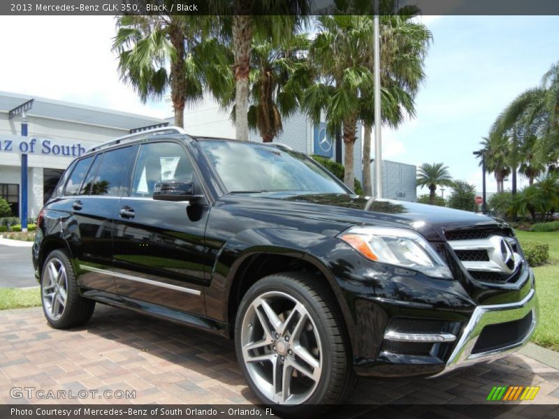 Black / Black 2013 Mercedes-Benz GLK 350
