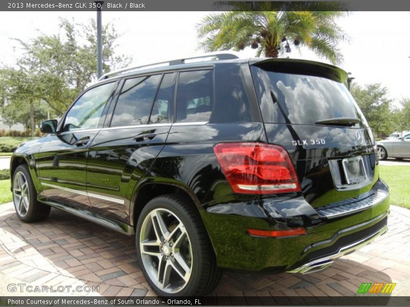 Black / Black 2013 Mercedes-Benz GLK 350