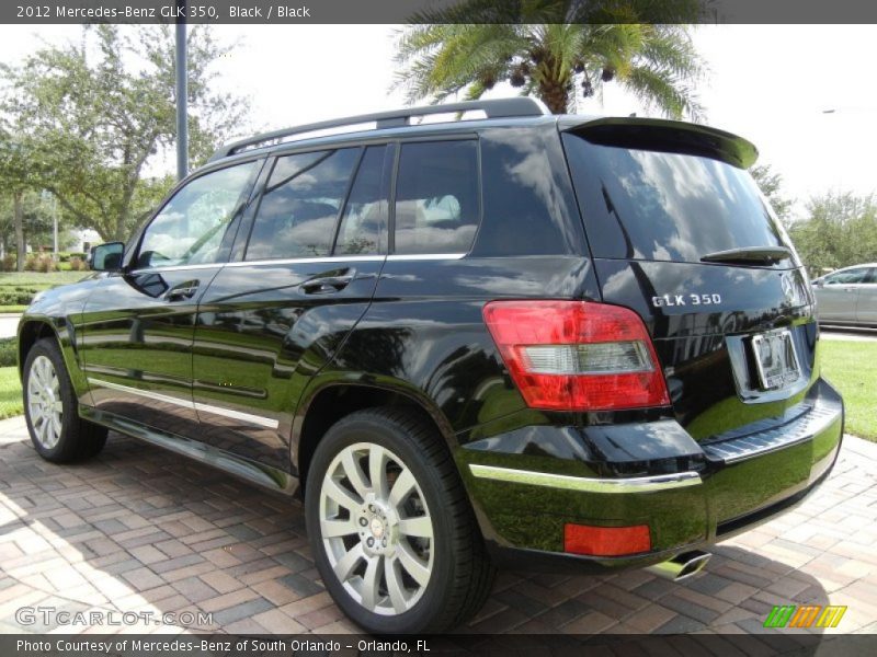 Black / Black 2012 Mercedes-Benz GLK 350