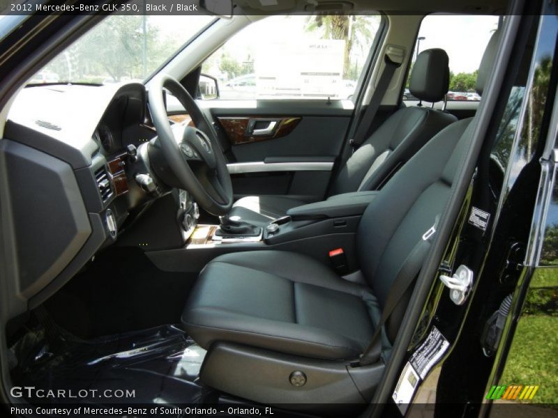 Black / Black 2012 Mercedes-Benz GLK 350