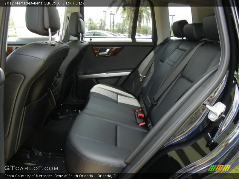 Black / Black 2012 Mercedes-Benz GLK 350