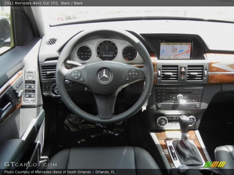 Black / Black 2012 Mercedes-Benz GLK 350