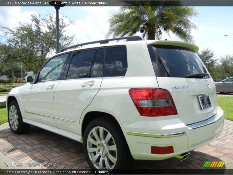 Arctic White / Almond/Black 2012 Mercedes-Benz GLK 350