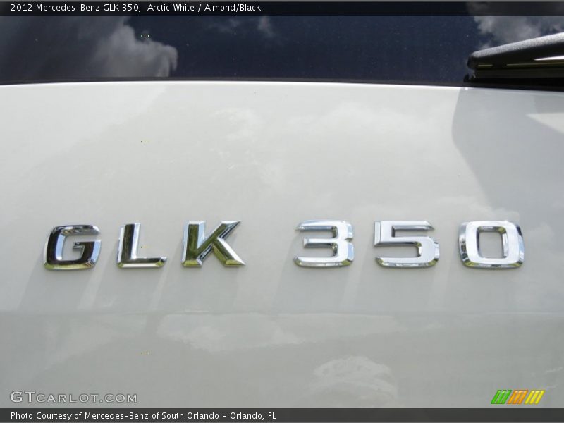Arctic White / Almond/Black 2012 Mercedes-Benz GLK 350