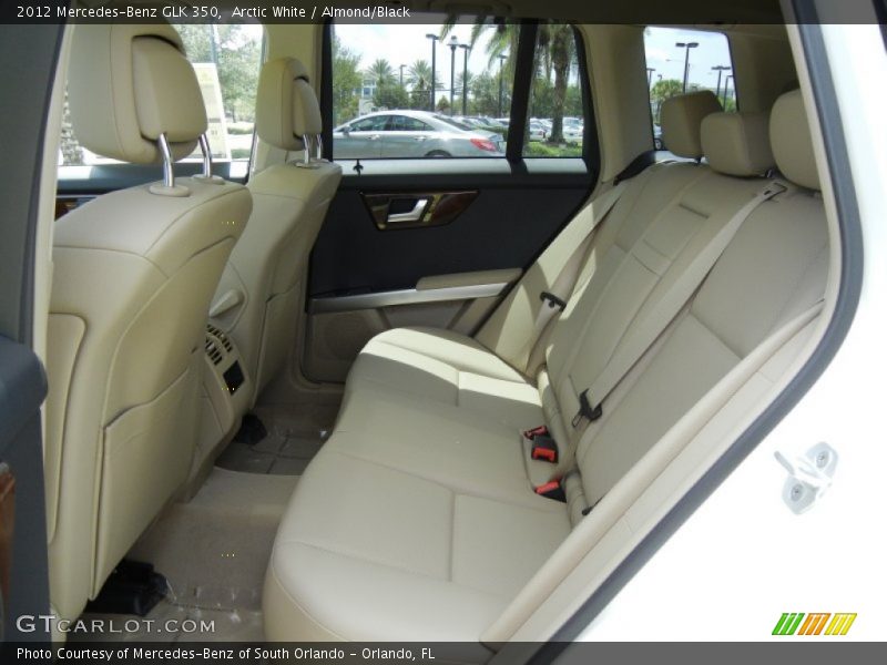 Arctic White / Almond/Black 2012 Mercedes-Benz GLK 350
