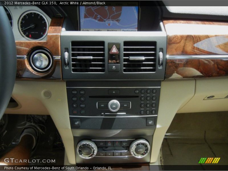 Arctic White / Almond/Black 2012 Mercedes-Benz GLK 350