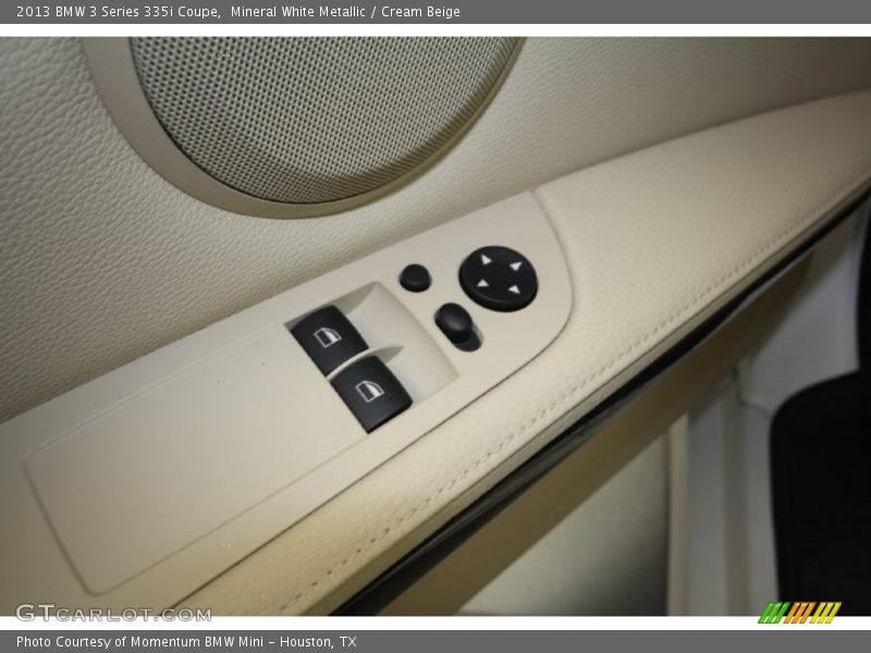 Mineral White Metallic / Cream Beige 2013 BMW 3 Series 335i Coupe