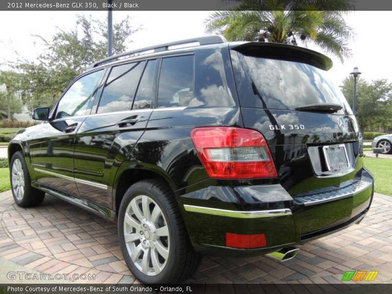 Black / Black 2012 Mercedes-Benz GLK 350