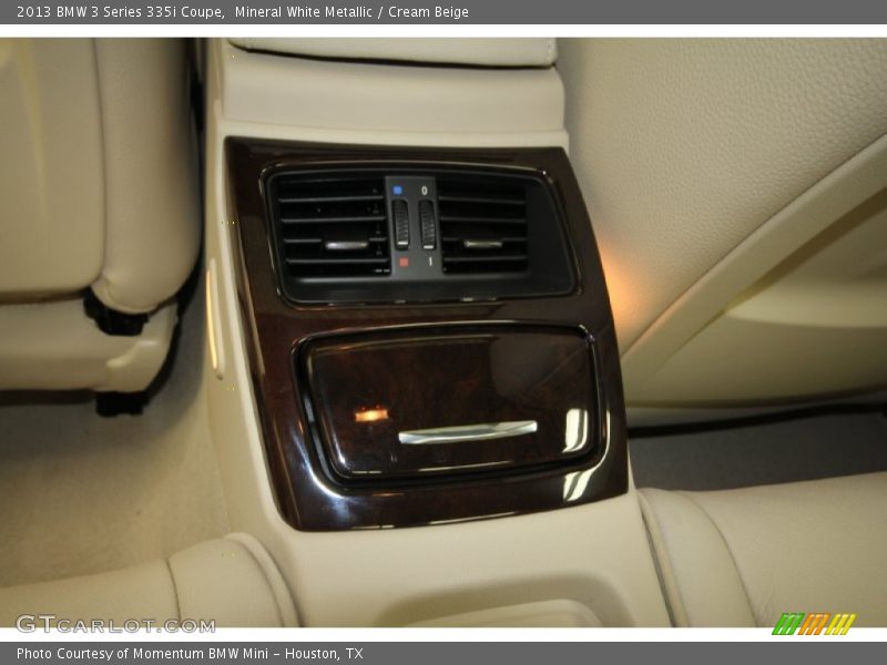 Mineral White Metallic / Cream Beige 2013 BMW 3 Series 335i Coupe