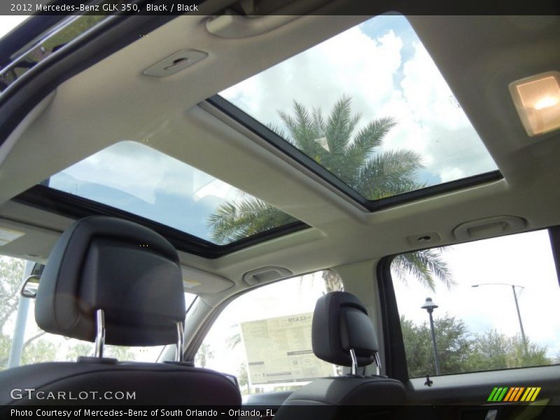 Black / Black 2012 Mercedes-Benz GLK 350