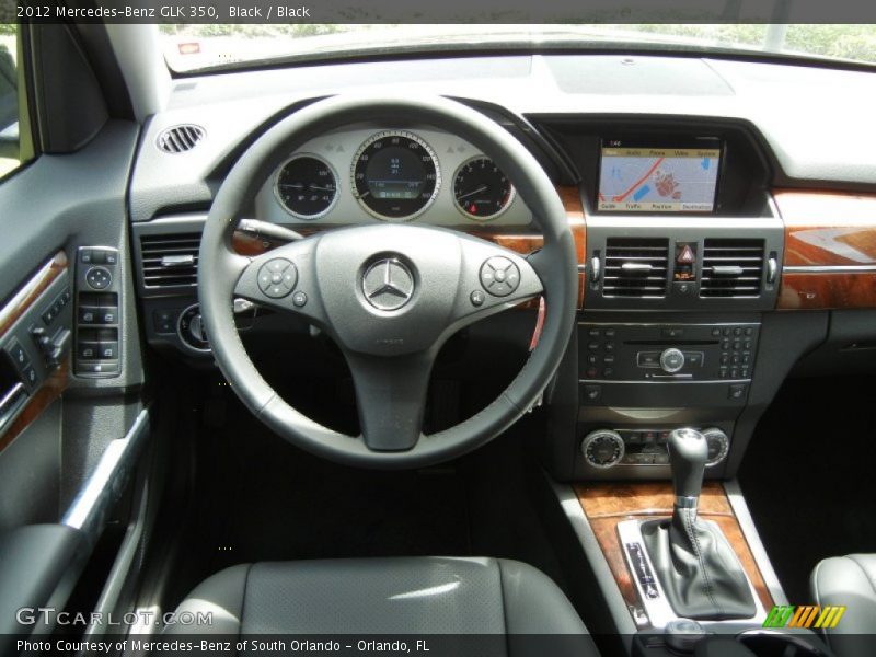 Black / Black 2012 Mercedes-Benz GLK 350