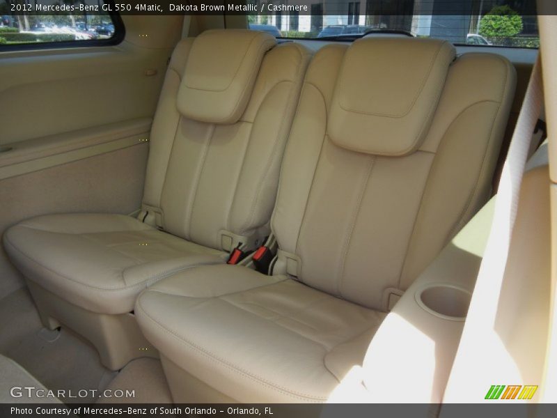 Dakota Brown Metallic / Cashmere 2012 Mercedes-Benz GL 550 4Matic