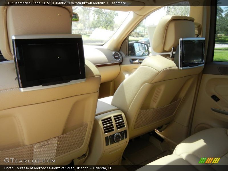 Dakota Brown Metallic / Cashmere 2012 Mercedes-Benz GL 550 4Matic