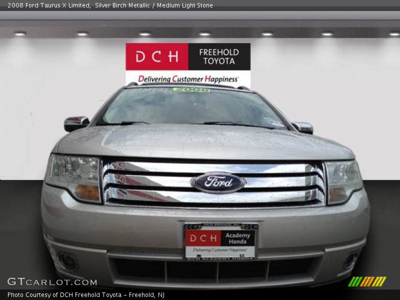 Silver Birch Metallic / Medium Light Stone 2008 Ford Taurus X Limited