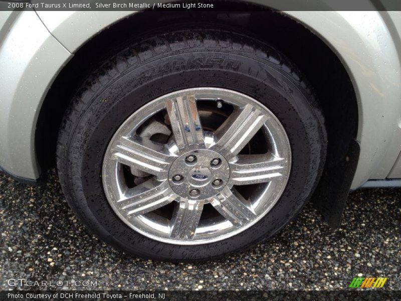 Silver Birch Metallic / Medium Light Stone 2008 Ford Taurus X Limited