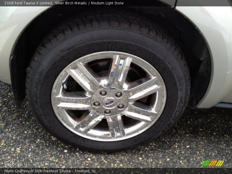 Silver Birch Metallic / Medium Light Stone 2008 Ford Taurus X Limited