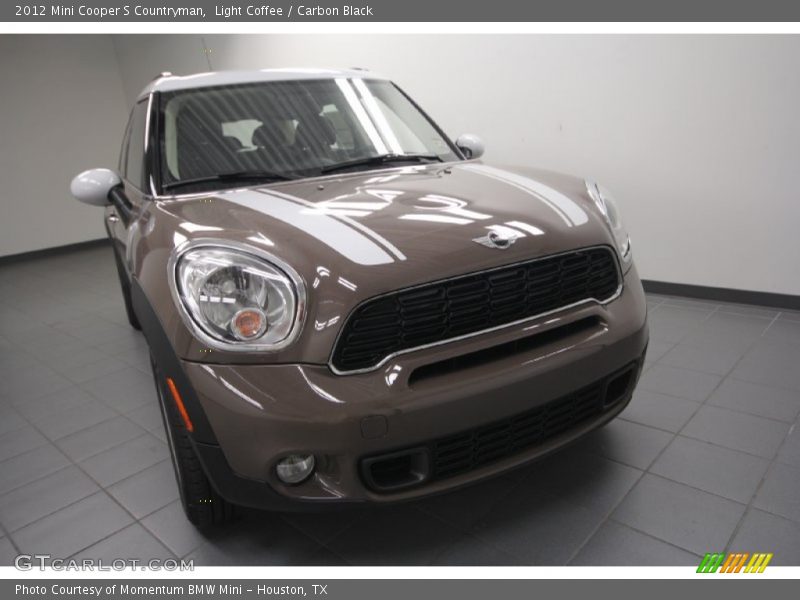 Light Coffee / Carbon Black 2012 Mini Cooper S Countryman