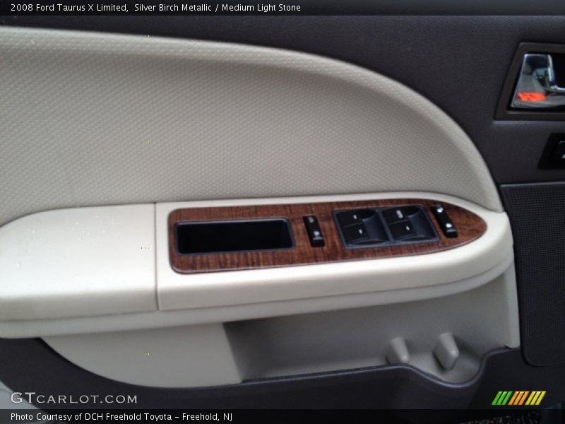 Silver Birch Metallic / Medium Light Stone 2008 Ford Taurus X Limited