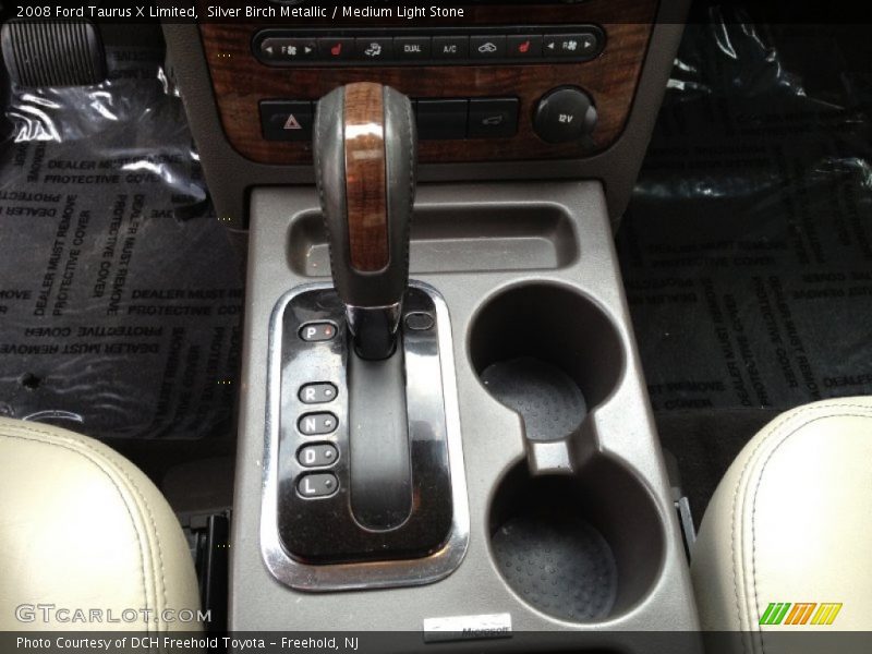 Silver Birch Metallic / Medium Light Stone 2008 Ford Taurus X Limited