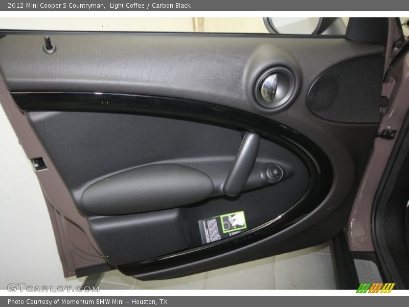 Light Coffee / Carbon Black 2012 Mini Cooper S Countryman