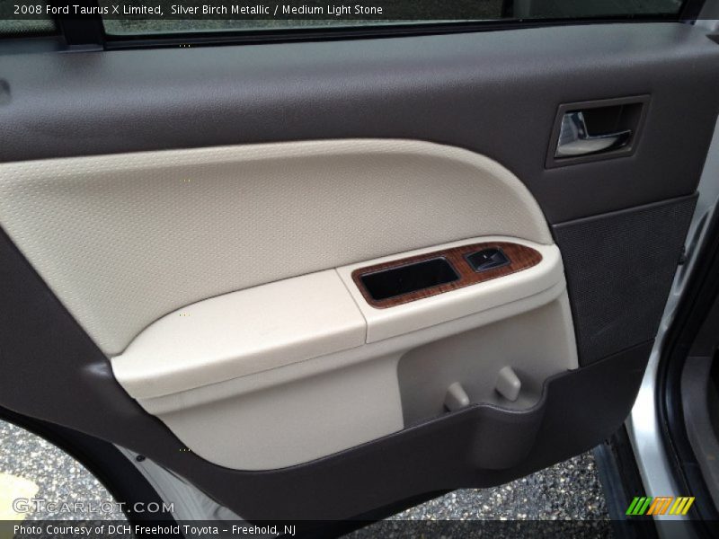 Silver Birch Metallic / Medium Light Stone 2008 Ford Taurus X Limited