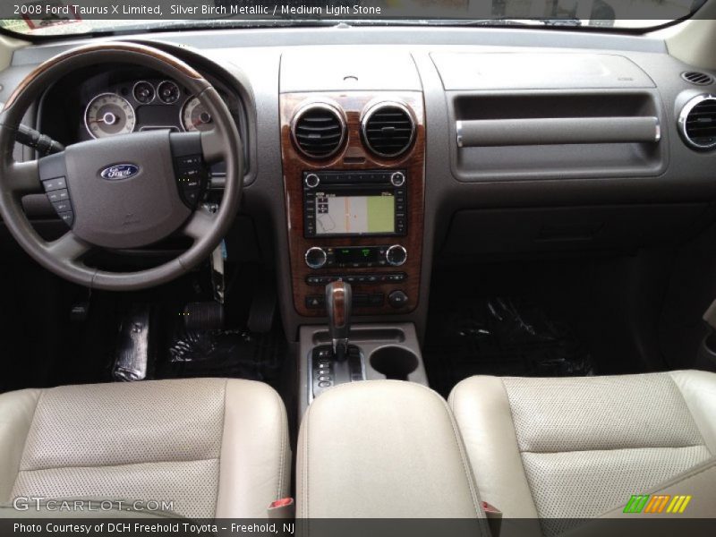 Silver Birch Metallic / Medium Light Stone 2008 Ford Taurus X Limited