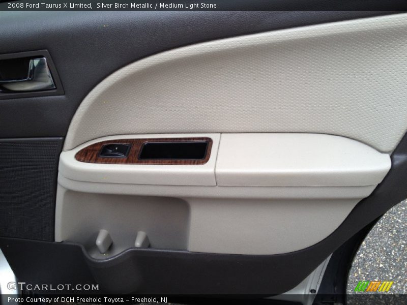 Silver Birch Metallic / Medium Light Stone 2008 Ford Taurus X Limited