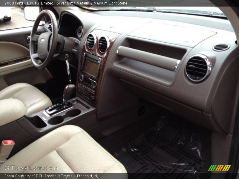 Silver Birch Metallic / Medium Light Stone 2008 Ford Taurus X Limited