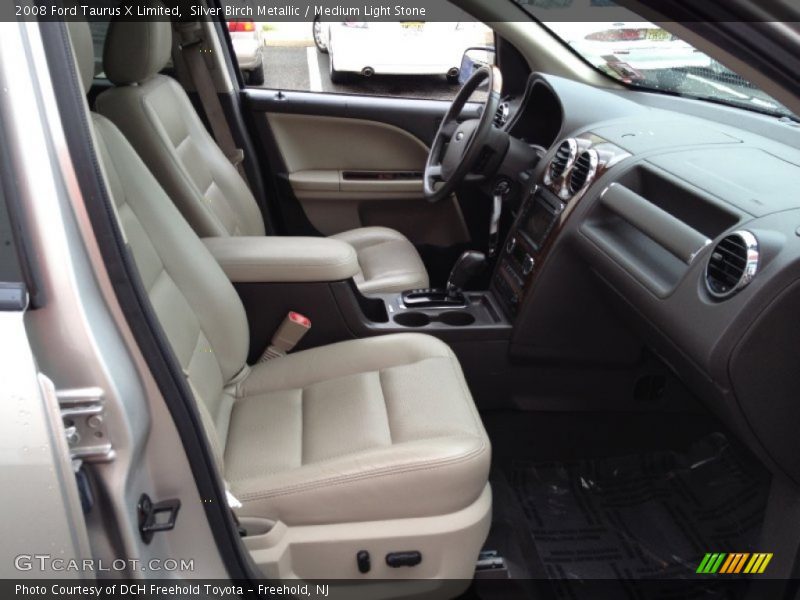 Silver Birch Metallic / Medium Light Stone 2008 Ford Taurus X Limited