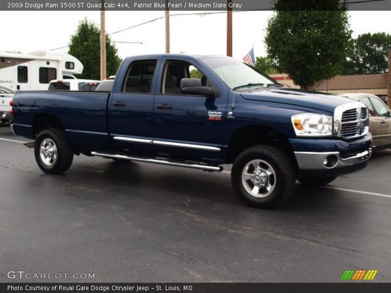  2009 Ram 3500 ST Quad Cab 4x4 Patriot Blue Pearl