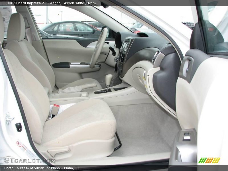 Aspen White / Ivory 2008 Subaru Impreza 2.5i Wagon