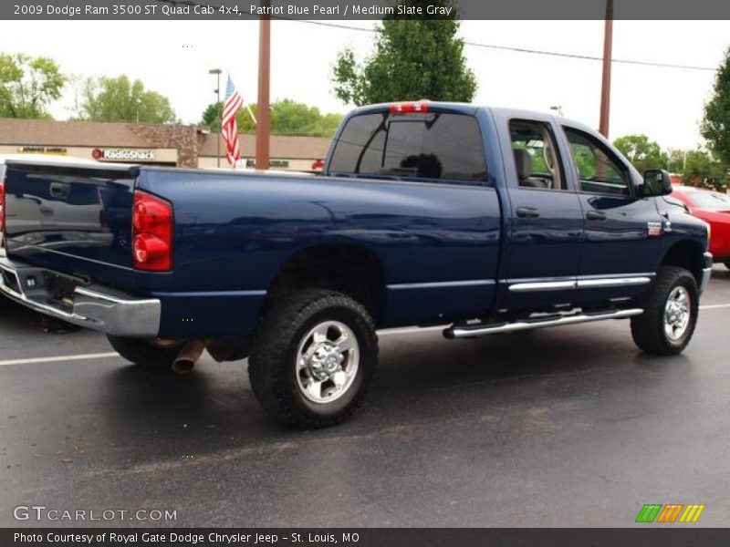 Patriot Blue Pearl / Medium Slate Gray 2009 Dodge Ram 3500 ST Quad Cab 4x4