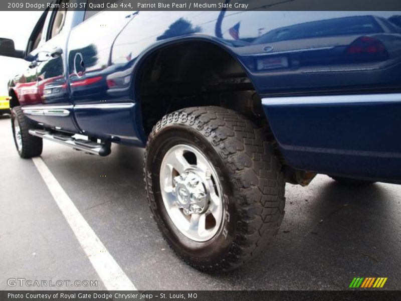 Patriot Blue Pearl / Medium Slate Gray 2009 Dodge Ram 3500 ST Quad Cab 4x4