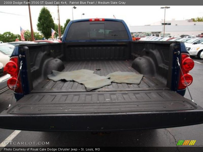 Patriot Blue Pearl / Medium Slate Gray 2009 Dodge Ram 3500 ST Quad Cab 4x4