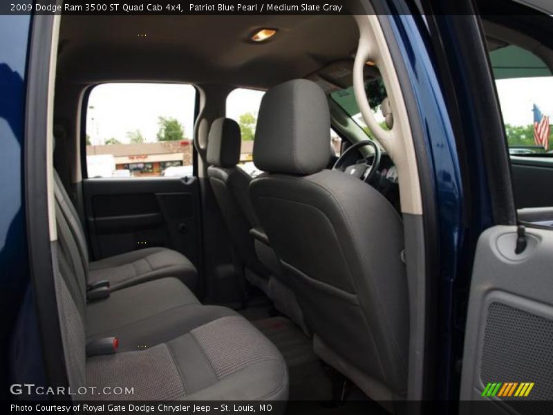 Patriot Blue Pearl / Medium Slate Gray 2009 Dodge Ram 3500 ST Quad Cab 4x4