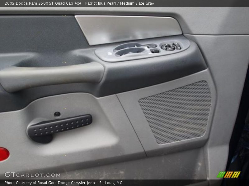 Patriot Blue Pearl / Medium Slate Gray 2009 Dodge Ram 3500 ST Quad Cab 4x4