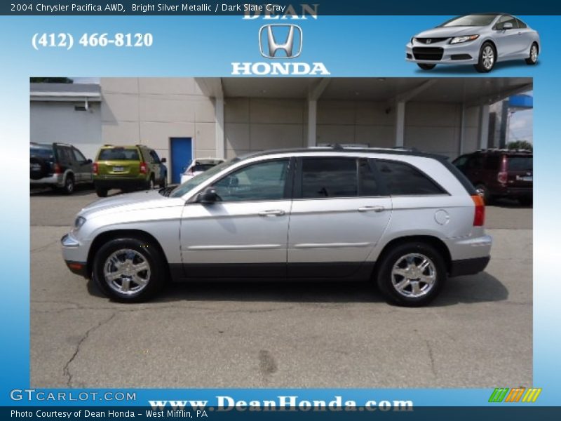 Bright Silver Metallic / Dark Slate Gray 2004 Chrysler Pacifica AWD