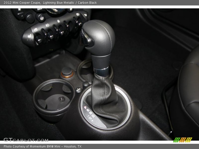 Lightning Blue Metallic / Carbon Black 2012 Mini Cooper Coupe