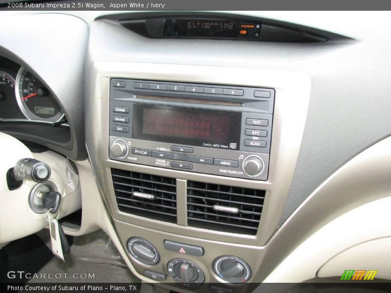 Aspen White / Ivory 2008 Subaru Impreza 2.5i Wagon