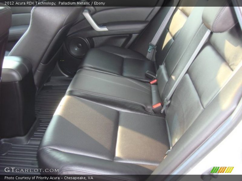 Palladium Metallic / Ebony 2012 Acura RDX Technology