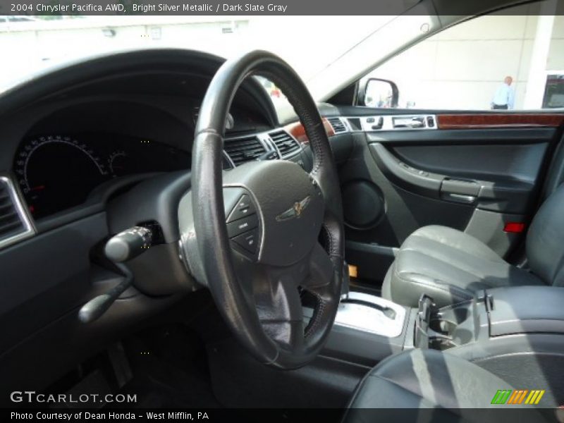 Bright Silver Metallic / Dark Slate Gray 2004 Chrysler Pacifica AWD