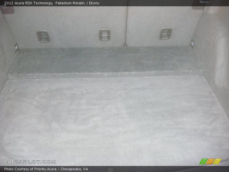 Palladium Metallic / Ebony 2012 Acura RDX Technology