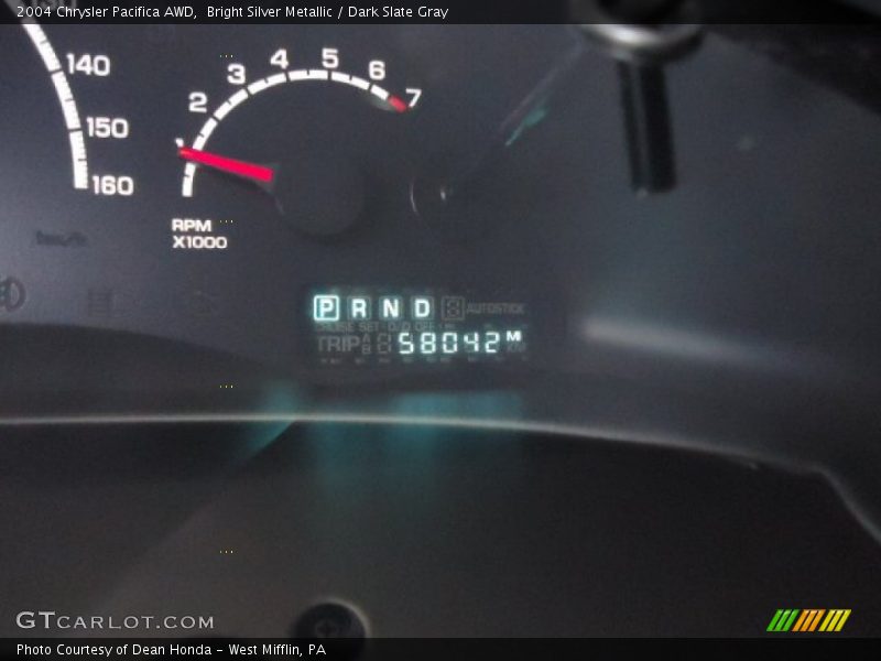 Bright Silver Metallic / Dark Slate Gray 2004 Chrysler Pacifica AWD