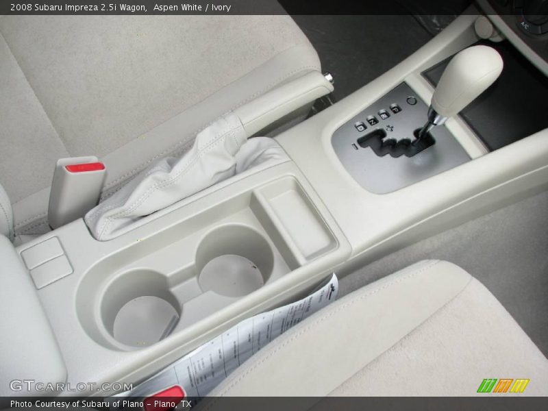 Aspen White / Ivory 2008 Subaru Impreza 2.5i Wagon