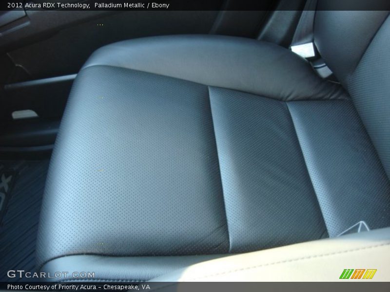 Palladium Metallic / Ebony 2012 Acura RDX Technology