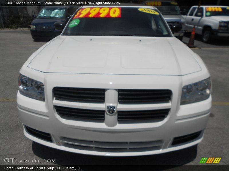 Stone White / Dark Slate Gray/Light Slate Gray 2008 Dodge Magnum