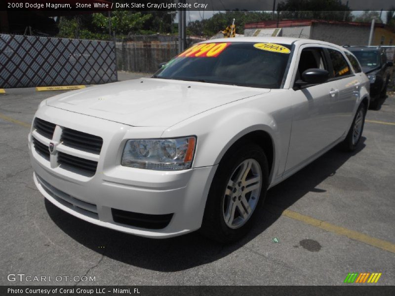 Stone White / Dark Slate Gray/Light Slate Gray 2008 Dodge Magnum