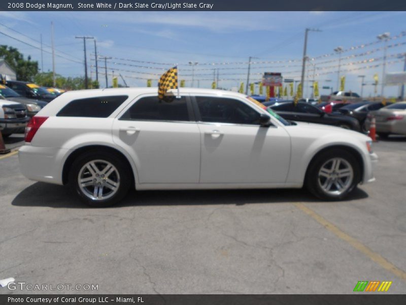 Stone White / Dark Slate Gray/Light Slate Gray 2008 Dodge Magnum